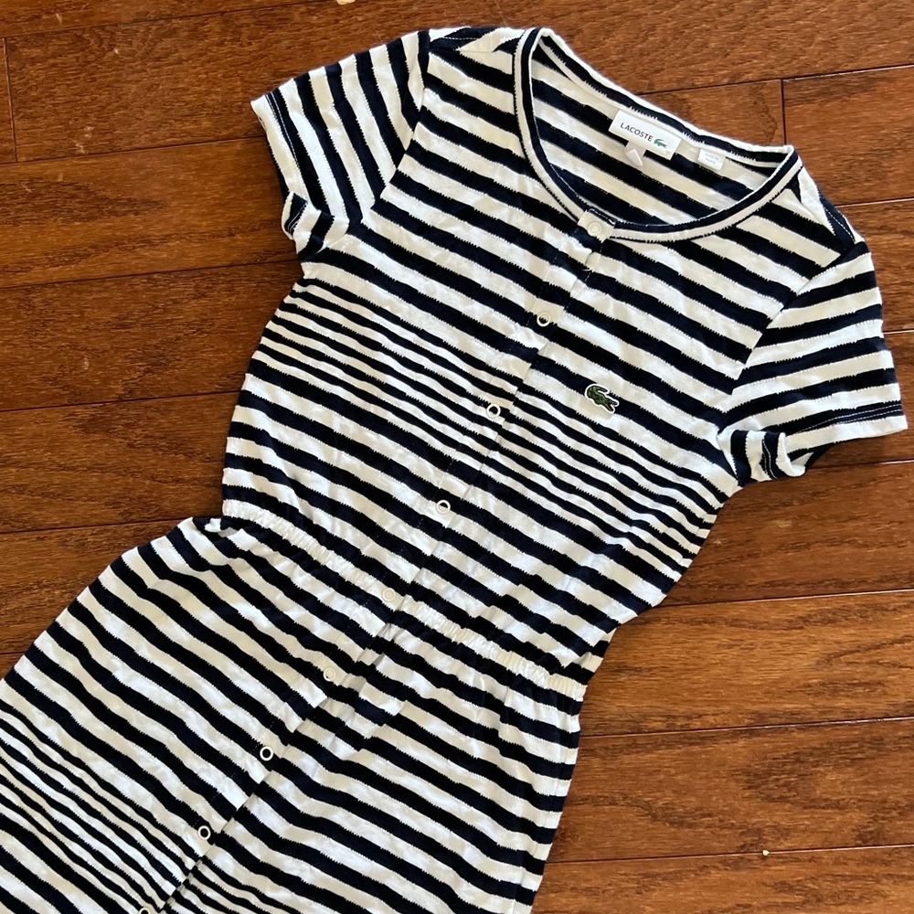 EUC Girls Lacoste summer Dress size 10!